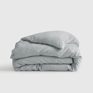 QUINCE European Linen Duvet Cover Full/Queen Mist 6852